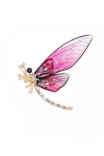 Esra Pamir Pembe Kanatlı Yusufcuk Broş