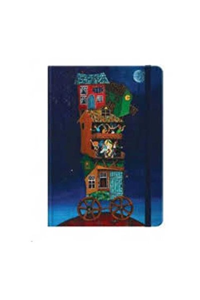 Çınar Matbaası Ezo Sunal Space Party Sert Kapak 17*24 120 Yaprak Konsept Defter