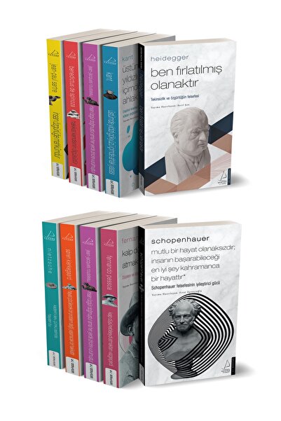 Destek Yayınları Modern Felsefeciler Seti (10 Kitap)