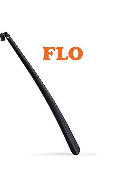 Flo Marka A Kalite Siyah 60 Cm -uzun- Dayanıklı- ' 1 Adet Ayakkabı Çekeceği- Kereta - Çekçek