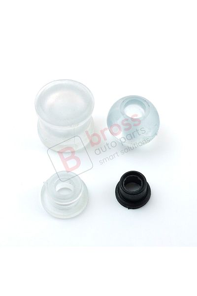 Bross Otomotiv Gear Shift Repair Bushing Set for Vw Transporter T4 Mk4 Eurovan Caravelle 1990-2004 701711166