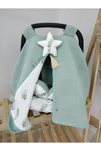 Raduga Collection Çift Taraflı Puset Örtüsü+puset Minderi+puset Çarşafı 3'lü ...