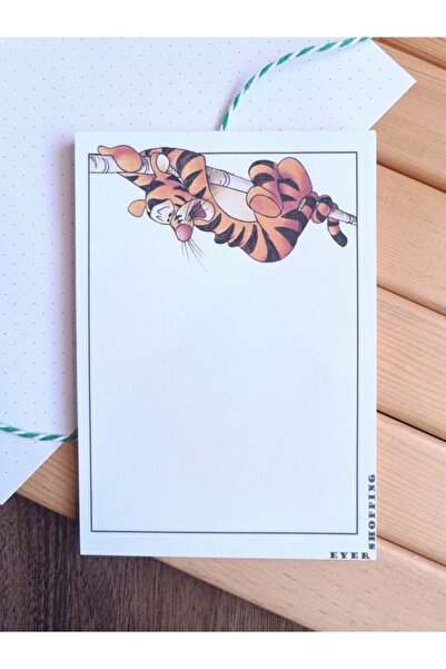 EyER Shoping Vini Pu: Dizajn bloka za beleške sa spiskom obaveza