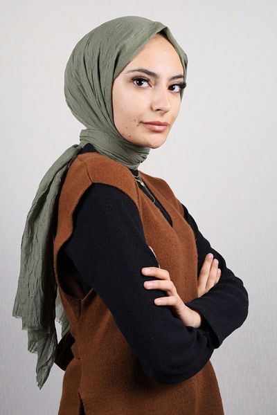 Modakaşmir Fashionable Cashmere Solid Color Bamboo Shawl - Pattern-02 - Color-01-69