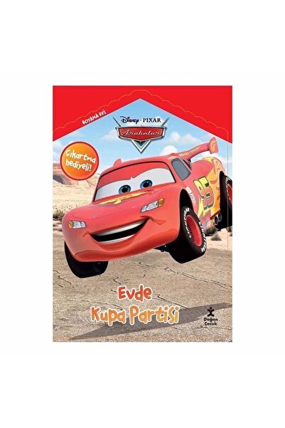 CARS Disney Pixar Arabalar Boyama Evi Evde Kupa Partisi