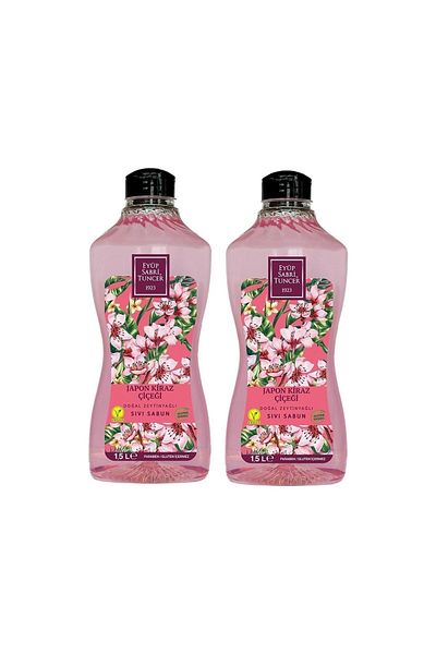 Eyüp Sabri Tuncer Natural Olive Oil Liquid Soap Japanese Cherry Blossom 1500 Ml