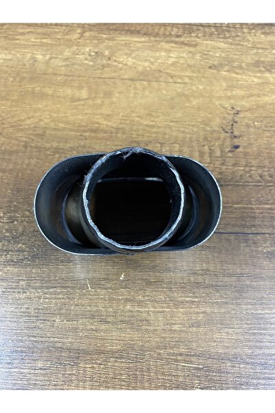 HYM TUNİNG 115lik Kare Egzoz Tek Çıkış, 70mm Yükseklik