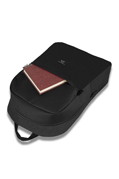 D'VERS Unisex Μαύρο σακίδιο πλάτης και τσάντα φορητού υπολογιστή