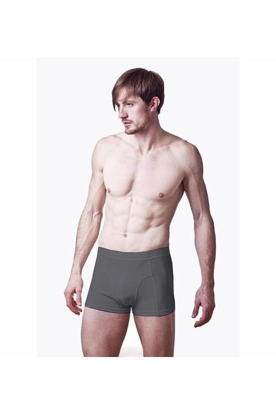 Dono Men's 3-Piece Pack 1st Quality Anthracite Lycra Boxer
