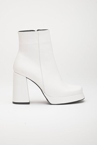 LİLLA Angular Platform High Heeled Women's Shoes