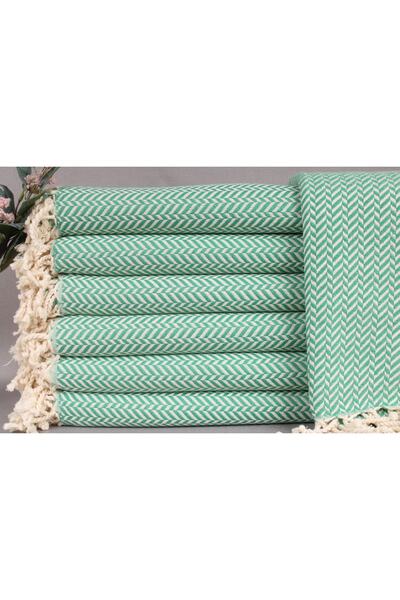 Kayra Export Yeşil Düğün Hediyesi, Düğün Hediyesi Havluları, 100x180 Cm Pamuk...