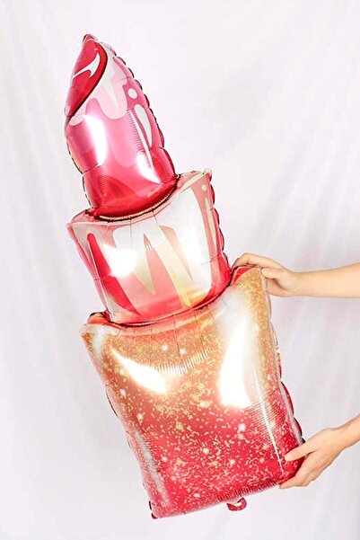 Bussniss organizasyon Lipstick Foil Balloon 102 cm