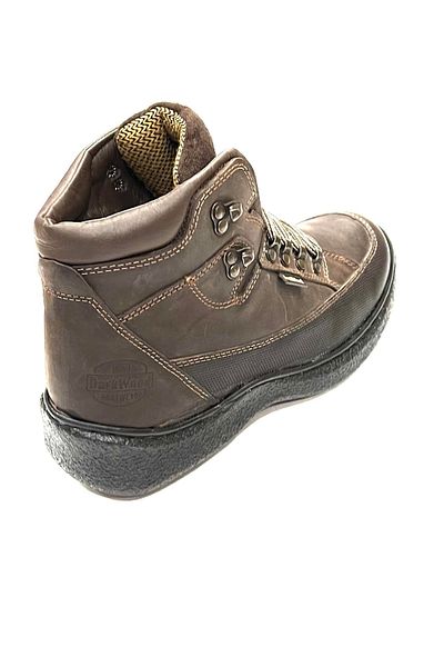 Darkwood 4026 Cizme maro din piele naturală nubuck