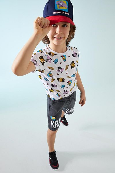 DeFacto Boy's Kral Şakir Bermuda Shorts