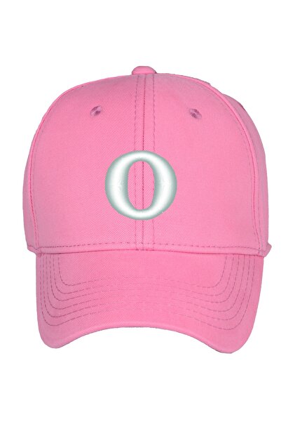 Trucker O Harfli Kişiye Özel Pamuk Şapka Pembe