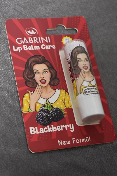Gabrini Lip Balm Care Blackberry Dudak Koruyucu Ve Nemlendirici Böğürtlen Aromalı