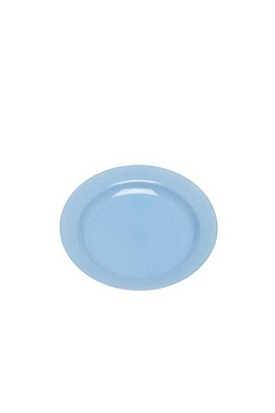 RUBİKAP Plastic Blue Plate 23cm 10pcs