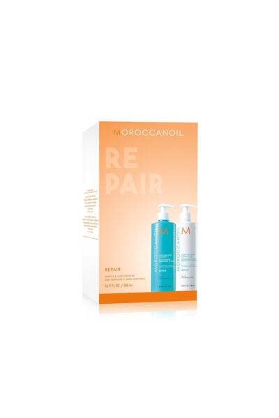 Moroccanoil Repair Onarıcı Saç Şampuanı 500 ml  Onarıcı Saç Kremi 500 ml