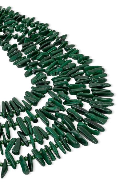 Dünya Doğal Taş Piatra de malachit dentar - Design Dizi