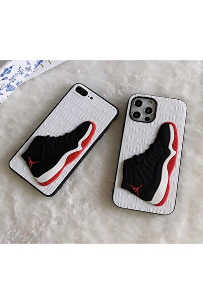 QUEEN AKSESUAR Air Jordan 3d Boyutlu Spor Ayakkabı Telefon Kapağı Kılıf Kapak...