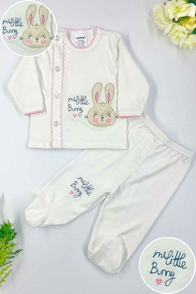 Minikel Cute Rabbit 2 Piece Set with Booties