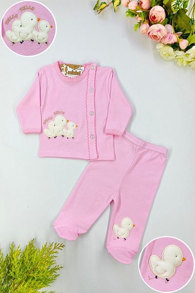 Minikel Set of 2 with Cute Chick Booties