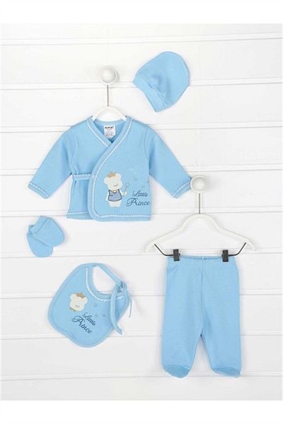 Minikel Happy Newborn 5-Piece Bodysuit Set