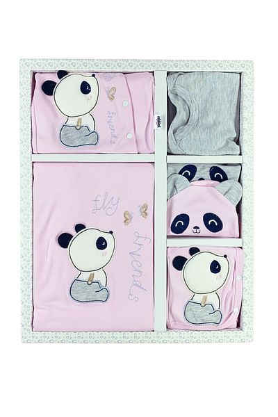 Minikel Happy Panda 10-Piece Newborn Set