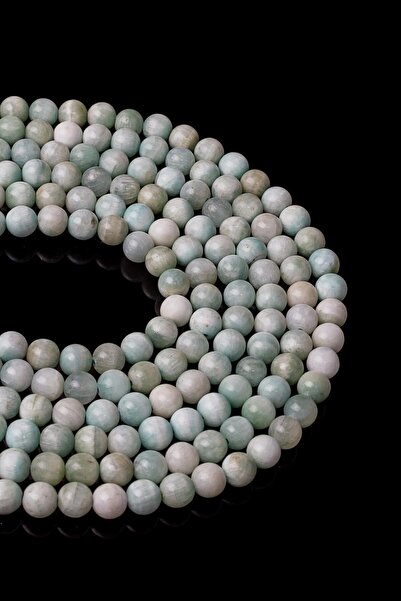 Dünya Doğal Taş 6 Mm Larimar Taş Dizi - Dz3249