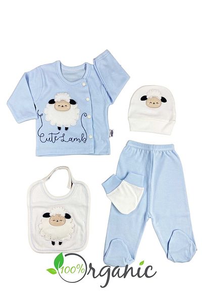 Minikel Cute Lamb 10-Piece Newborn Set