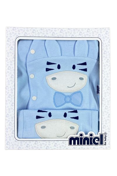 Minikel Cute Zebra Newborn 5-Piece Bodysuit Set