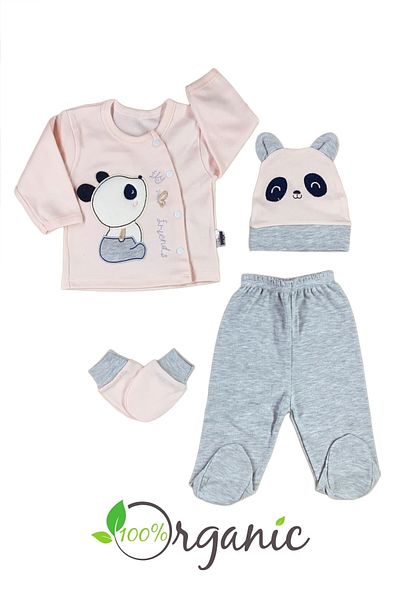 Minikel Happy Panda 10-Piece Newborn Set