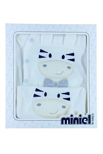 Minikel Cute Zebra Newborn 5-Piece Bodysuit Set