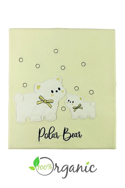 Minikel Bear Combed Cotton Double Layer Blanket