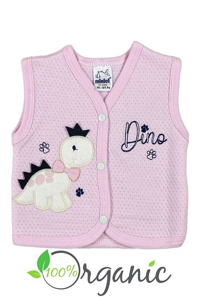 Minikel Cute Dino Quilted Vest