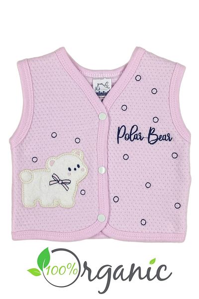 Minikel Polar Bear Quilted Vest