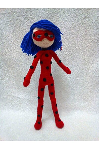 OYUNCAKPARK Mucize Uğur Böceği Kız Amigurumi Organik Oyuncak