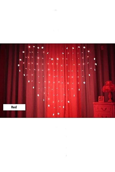 gaman Kalp Şeklinde Perde Led Yeni Tasarım Nişan Söz Kutlama Parti Sevgililer...