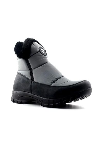 Pierre Cardin ® |   PC-52047-3256 Black Smoked - Γυναικείες Μπότες Snow Boots