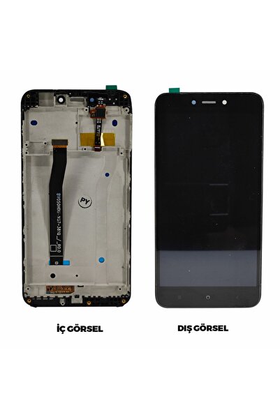Teknonet Xiaomi Redmi 4X Compatible Original Lcd+Touch+Slat - Black