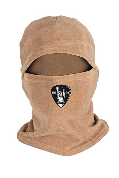 Zeron Tasarım Rock Live Polar Маска для обличчя з довгими рукавицями, комплект Bll1554