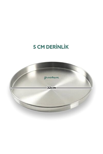 YILDIZ ARKAR Alüminyum Baklava Börek Fırın Tepsisi32 Cm