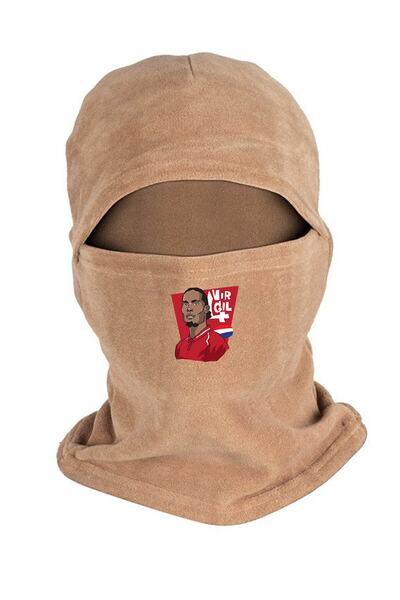 Zeron Tasarım Вірджил Ван Дейк Полярна маска від снігу та довгі рукавички, комплект Bll1211