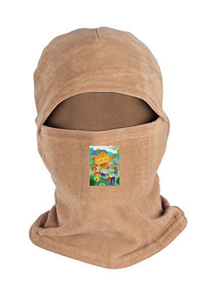 Zeron Tasarım Літній фестиваль Полярна маска для снігу Набір довгих рукавичок Bll589