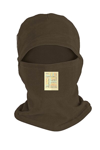 Zeron Tasarım Кавова полярна маска для обличчя та довгі рукавички, комплект Bll610