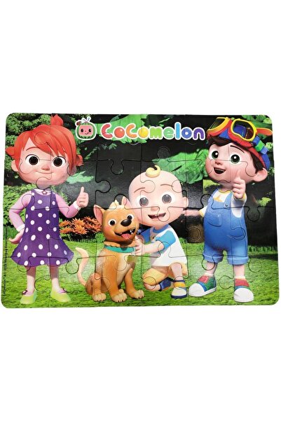 Genel Markalar Laço Kids Büyük Yer Puzzle 24 Parça Çocuklar Için Eğitici Yapb...