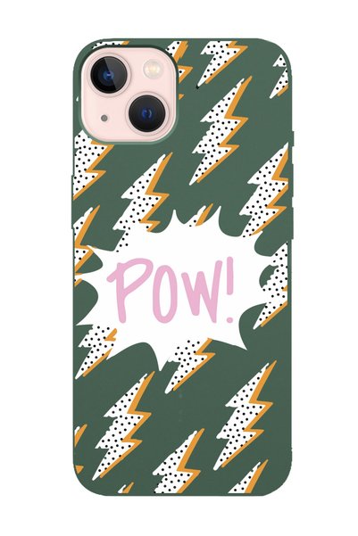 Spoyi iPhone 14 Pow Design Dark Green Launch Phone Case
