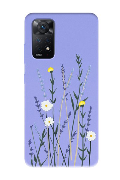 Spoyi حافظة هاتف Xiaomi Redmi Note 11 Pro بتصميم لافندر ناعم أرجواني