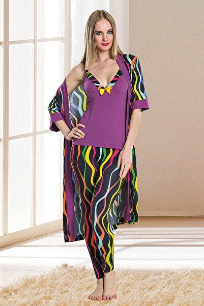 Jenny Daphne Lady 4 Lü Uyku Seti