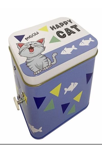 mystylee Mystyle Mh-15 Happy Cat Metal Musical Box